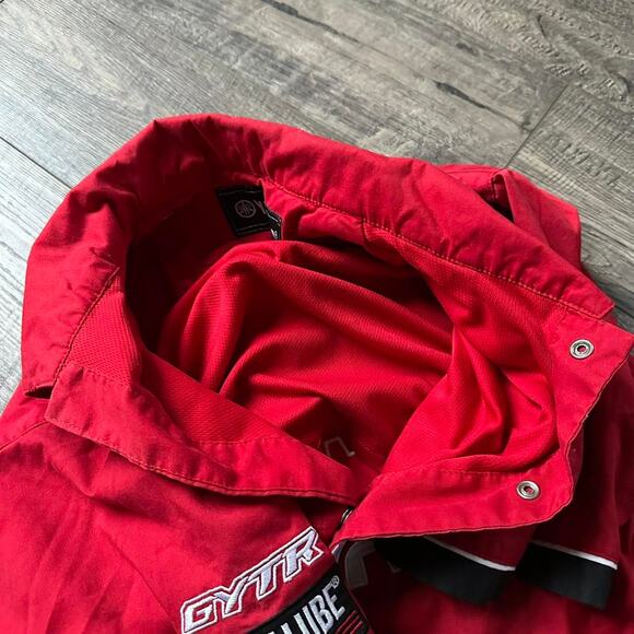 Vintage Y2K Yamaha Racing BMX Moto Button Up Work Shirt - Picture 7 of 8